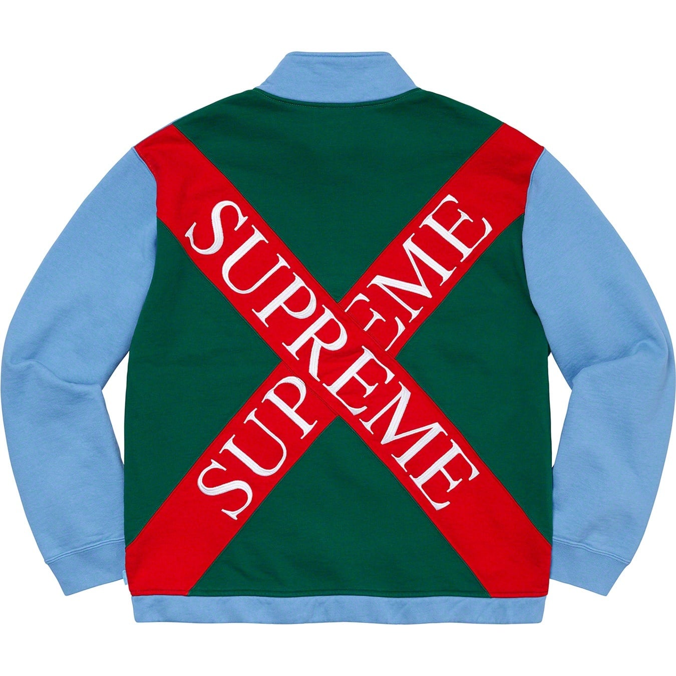 Cross Half Zip Sweatshirt view 3